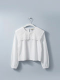 White Zara Top 12-14