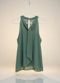 Green Active USA Ladies Top, M
