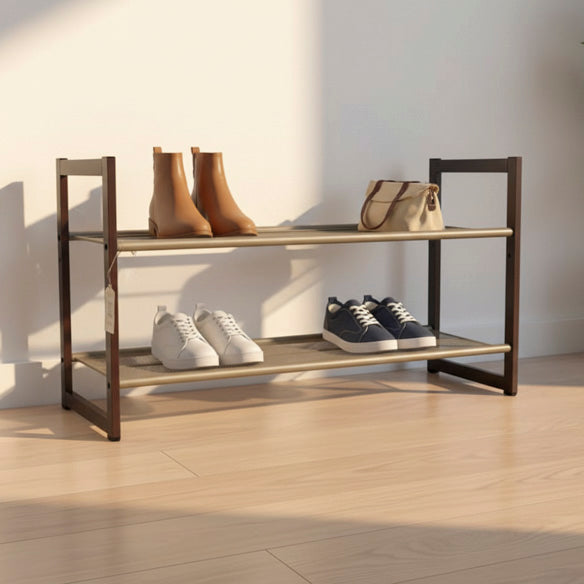 Brown  Shoe  rack