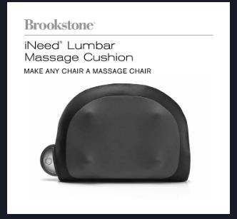 Brookstone Back Massager