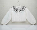 White Zara Top, 11-12