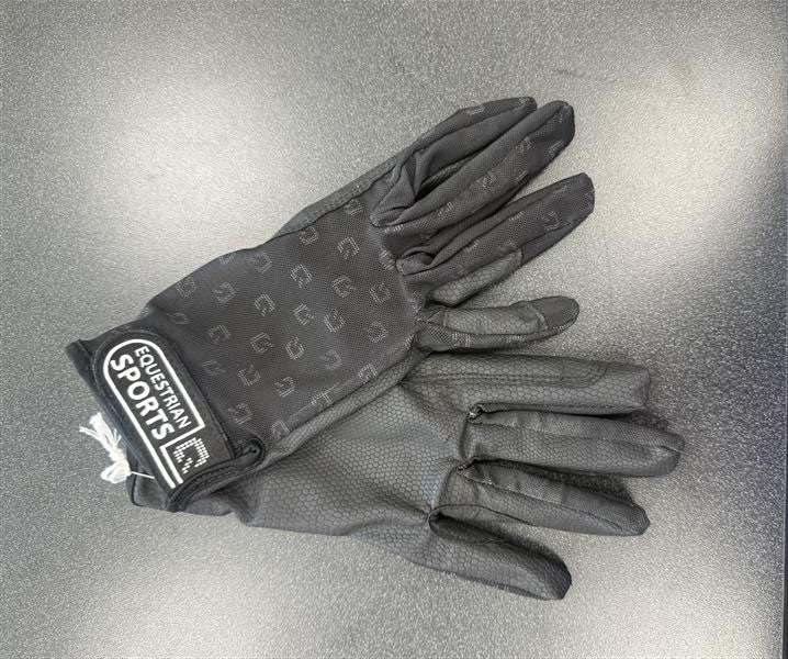 Black  Riding Gloves