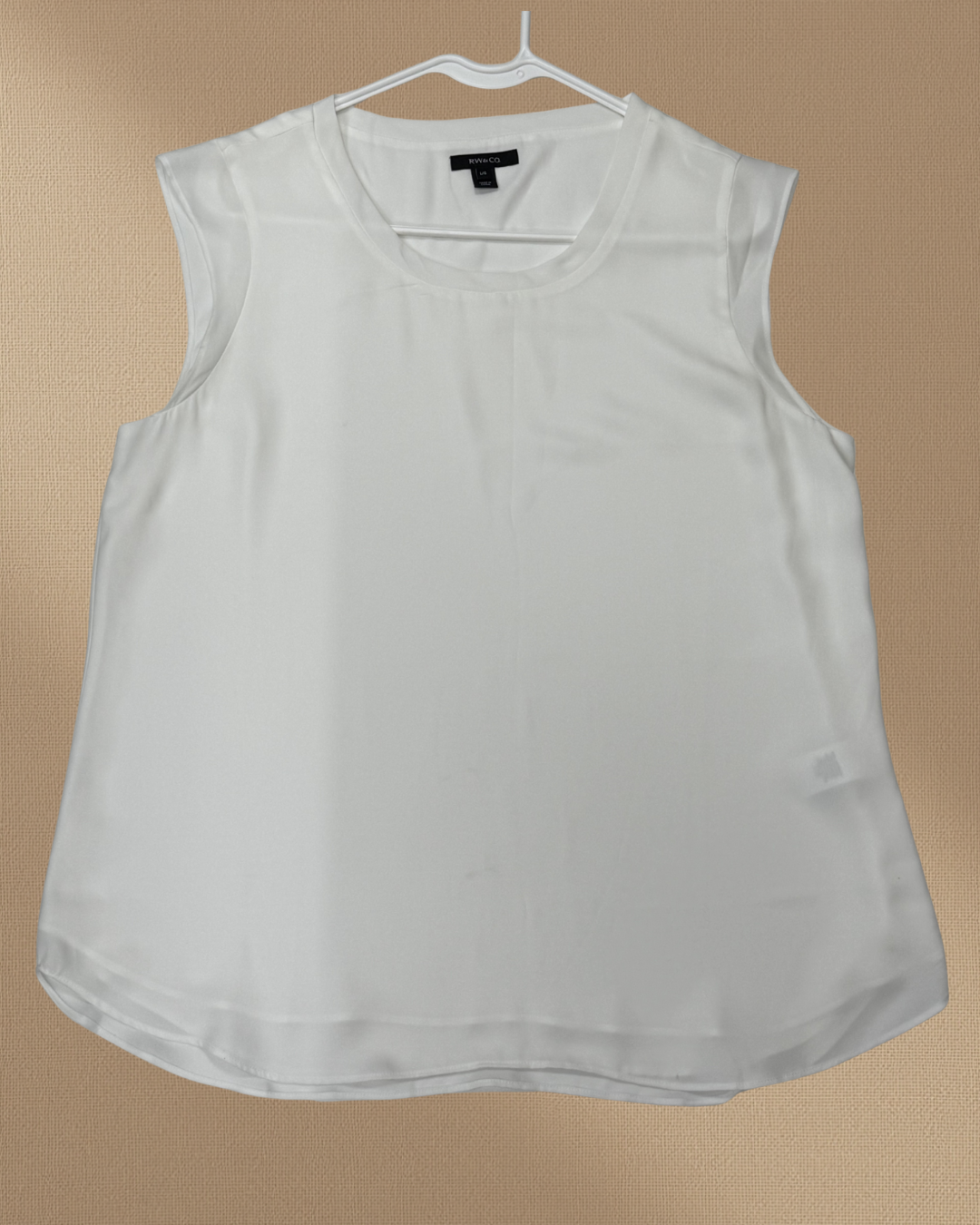 White RW&CO Top, L/G