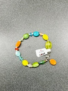 Multicolour Handmade Cayman Coral Bracelet