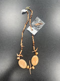 Peach Handmade Cayman Coral Necklace