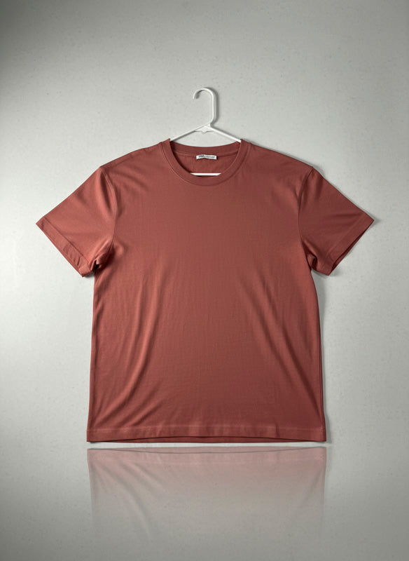 Salmon Zara T-Shirt, M