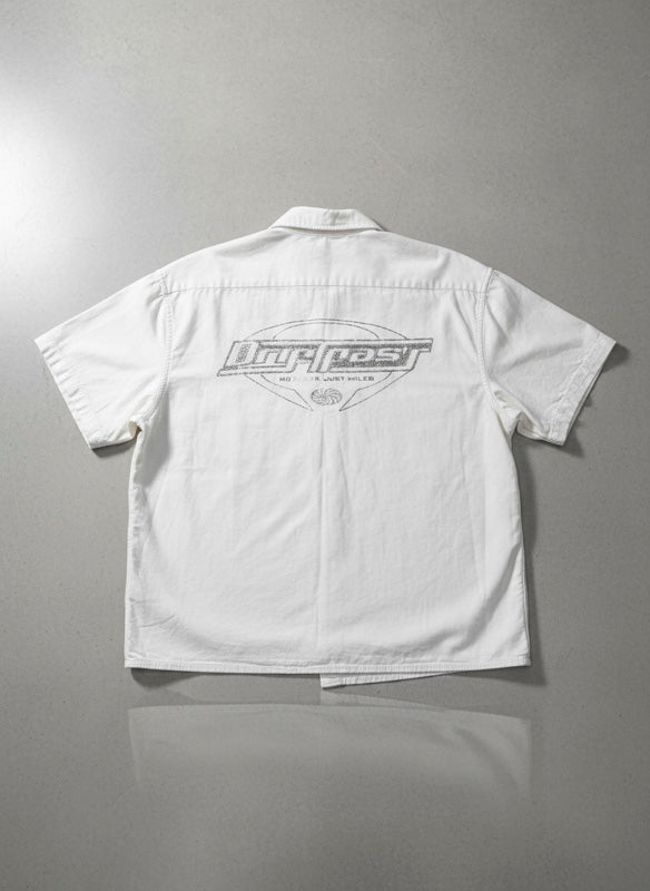 White Zara Top, L