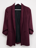 Burgundy BBJ Jacket, S