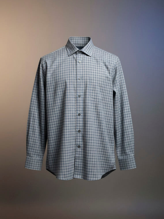 Blue/White Calvin Klein Shirt, M