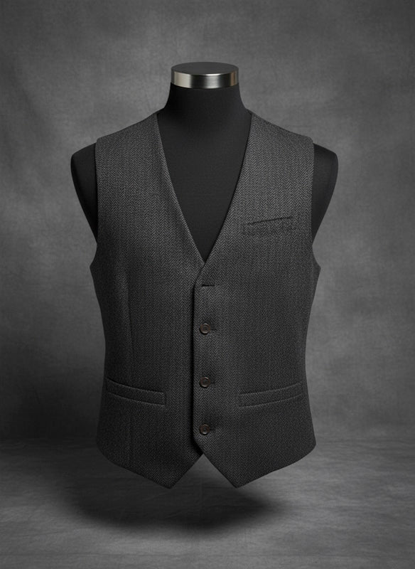 Slim fit vest