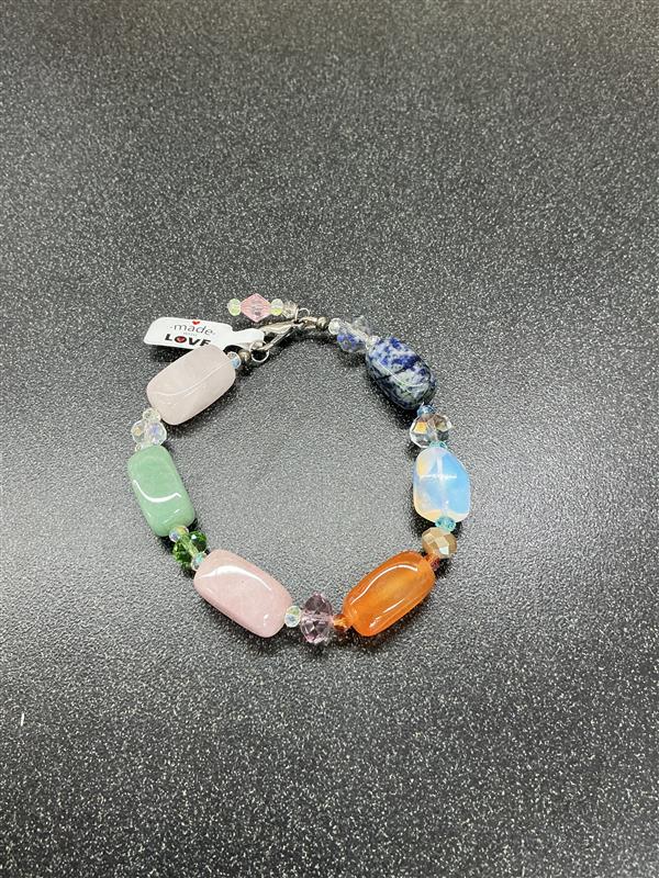Multicolour Handmade Cayman Coral Bracelet