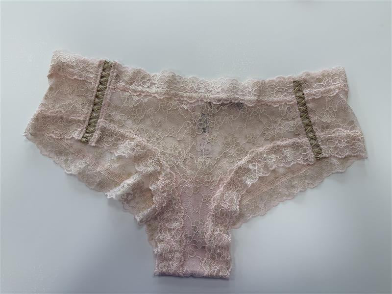 Victoria's Secret VS Lace Panty Light Pink L