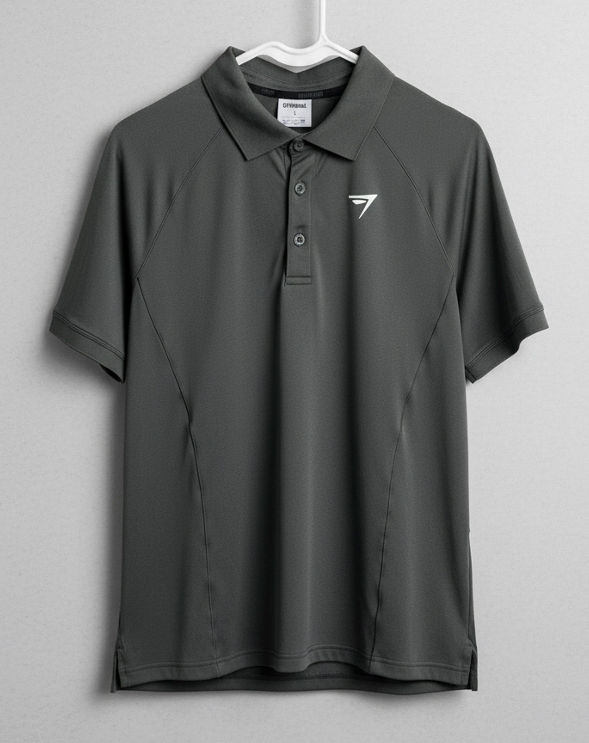 GymShark Men S Polo Dark Grey