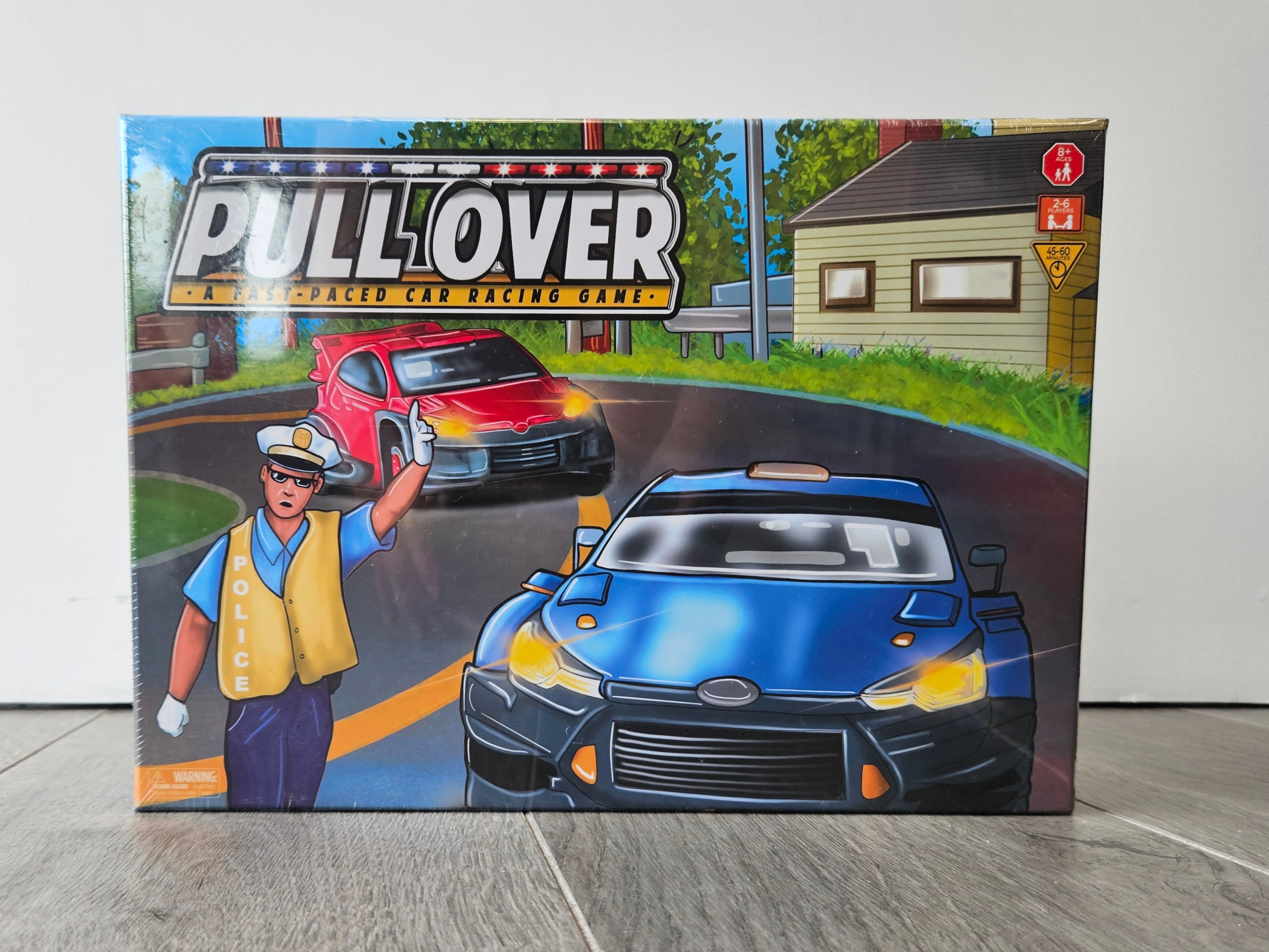 Pull Over Car Racing Board game
