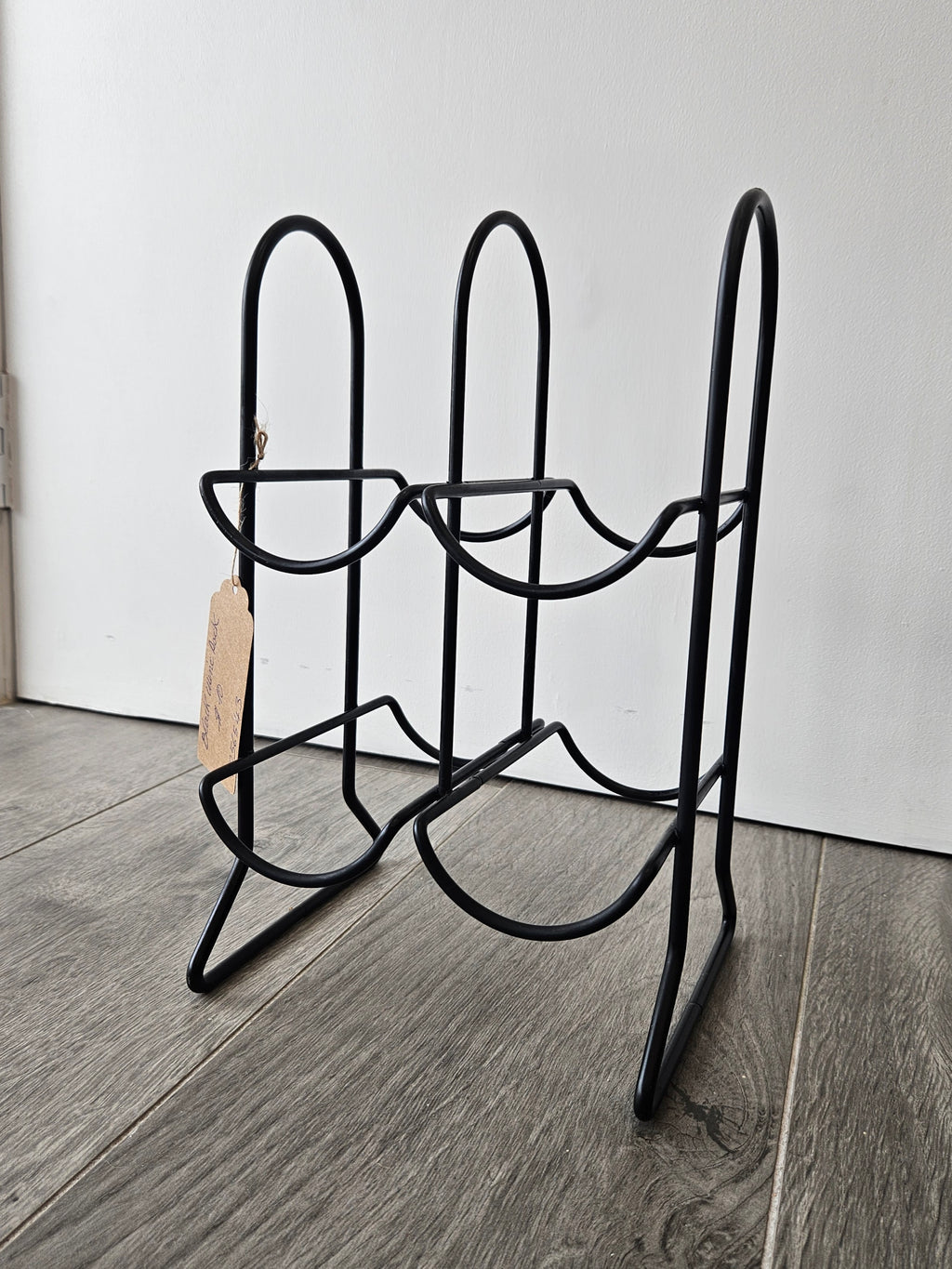 Black  Wine Rack