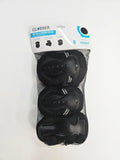 Black Globber Knee elbow wrist pads, S
