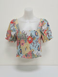 Print Monteau Los Angeles Top, S