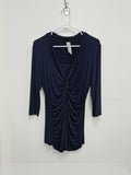 Navy Kische Top, L