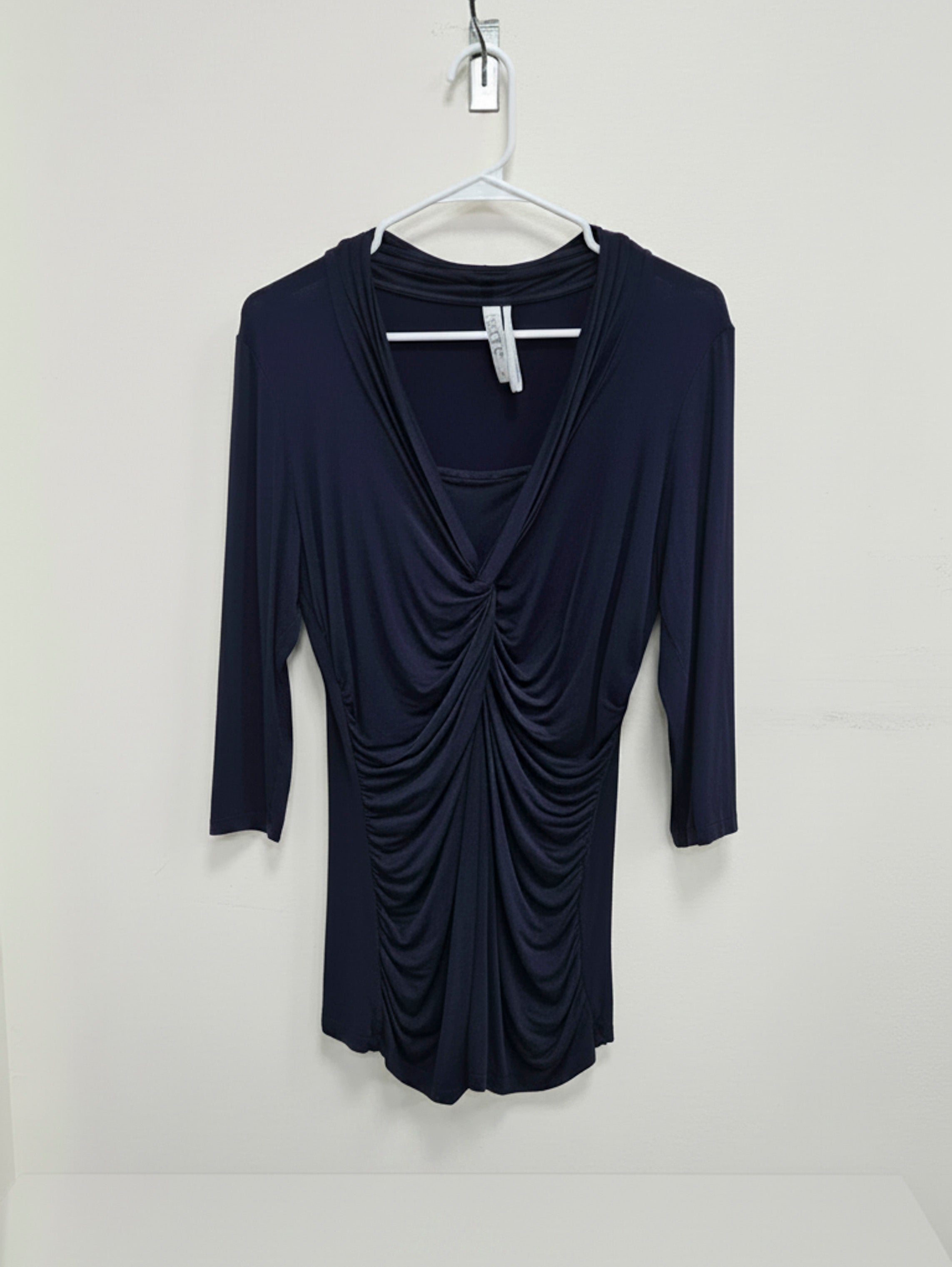 Navy Kische Top, L