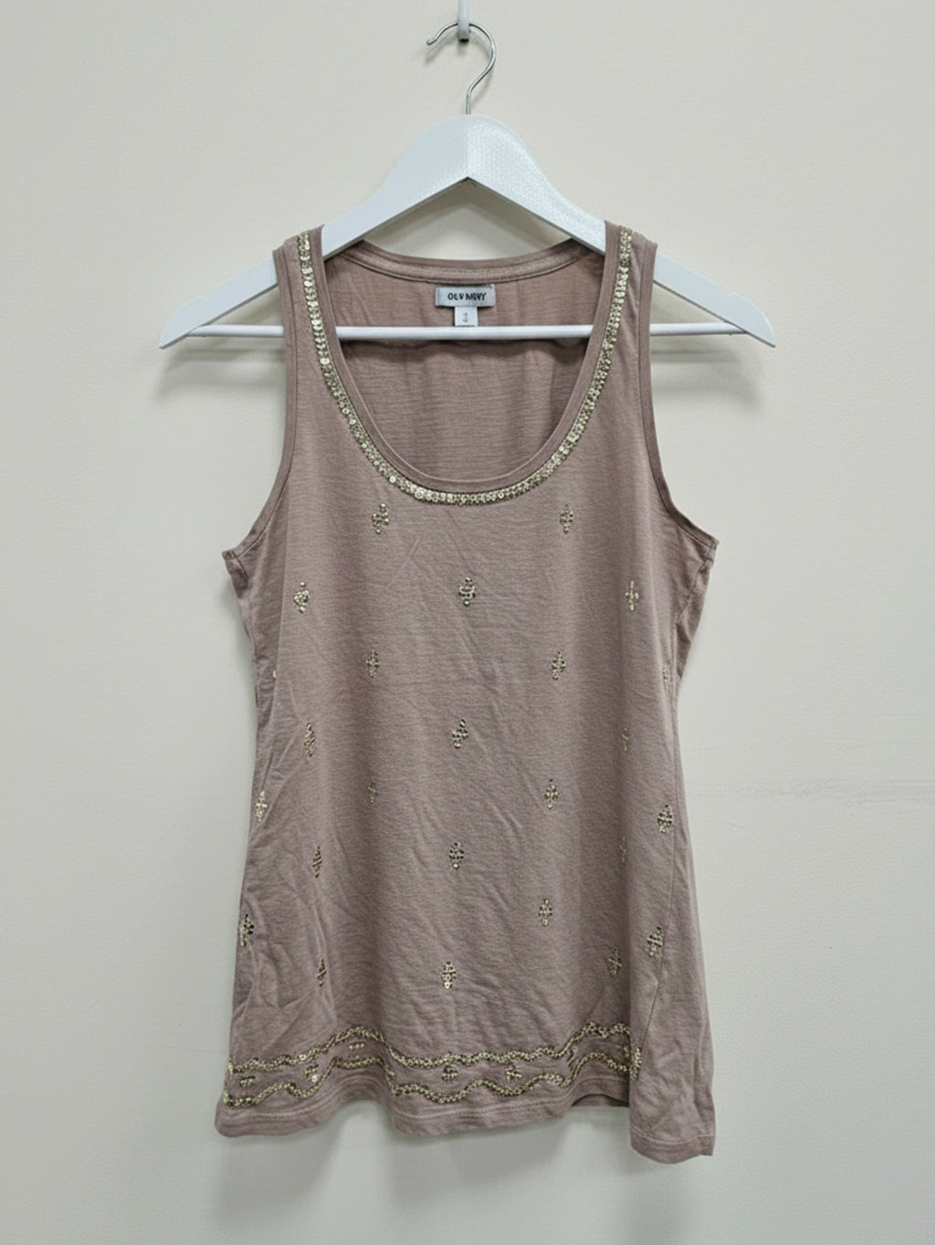 Taupe Old Navy Tank Top, S