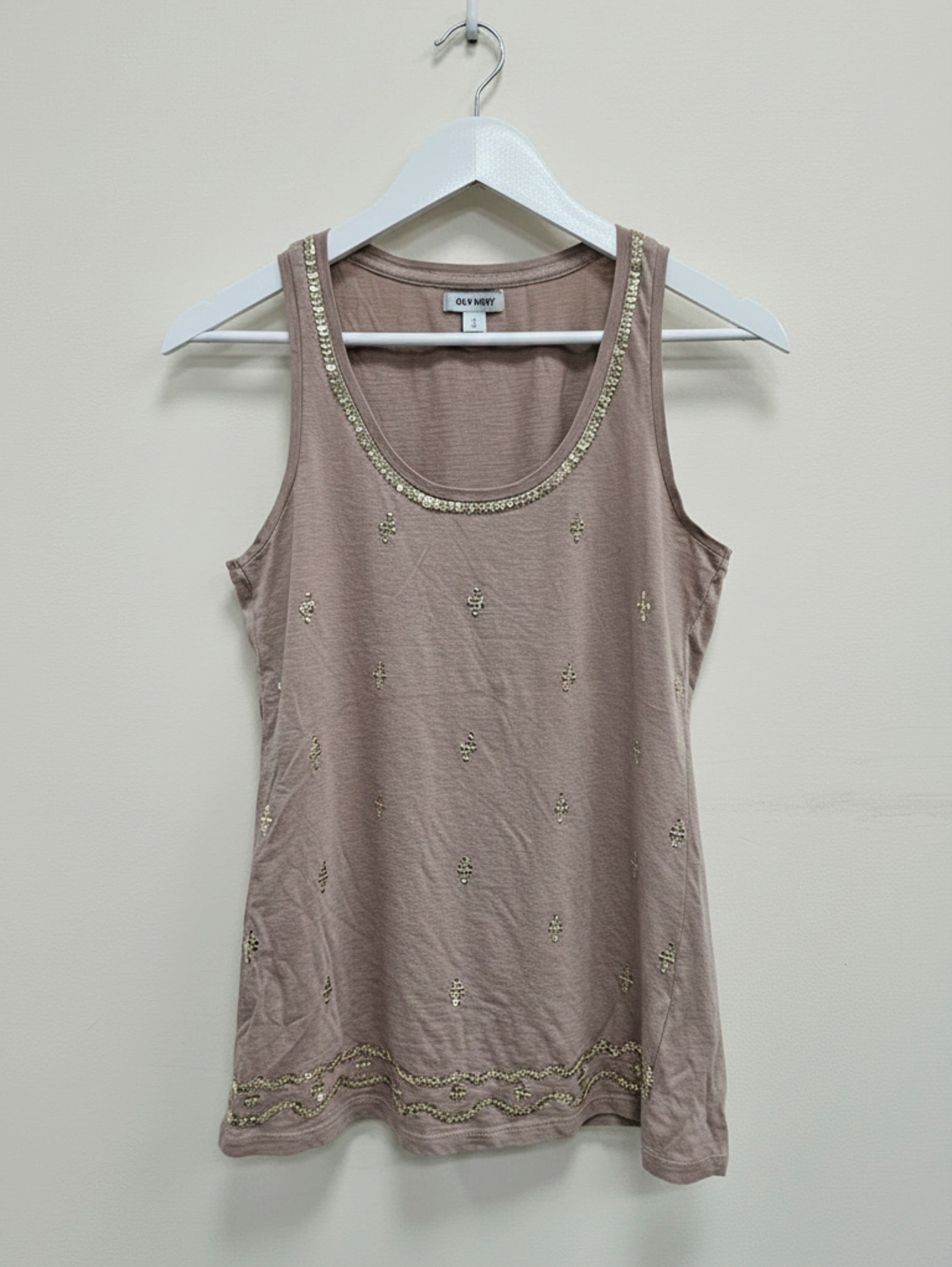 Taupe Old Navy Tank Top, S