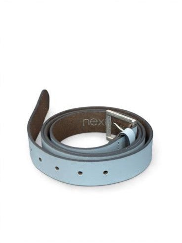 Blue Next Leather Belt, XL