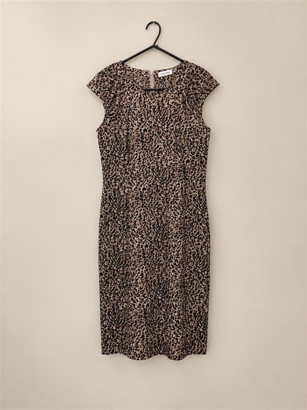 Brown/Black Calvin Klein Dress, S/M