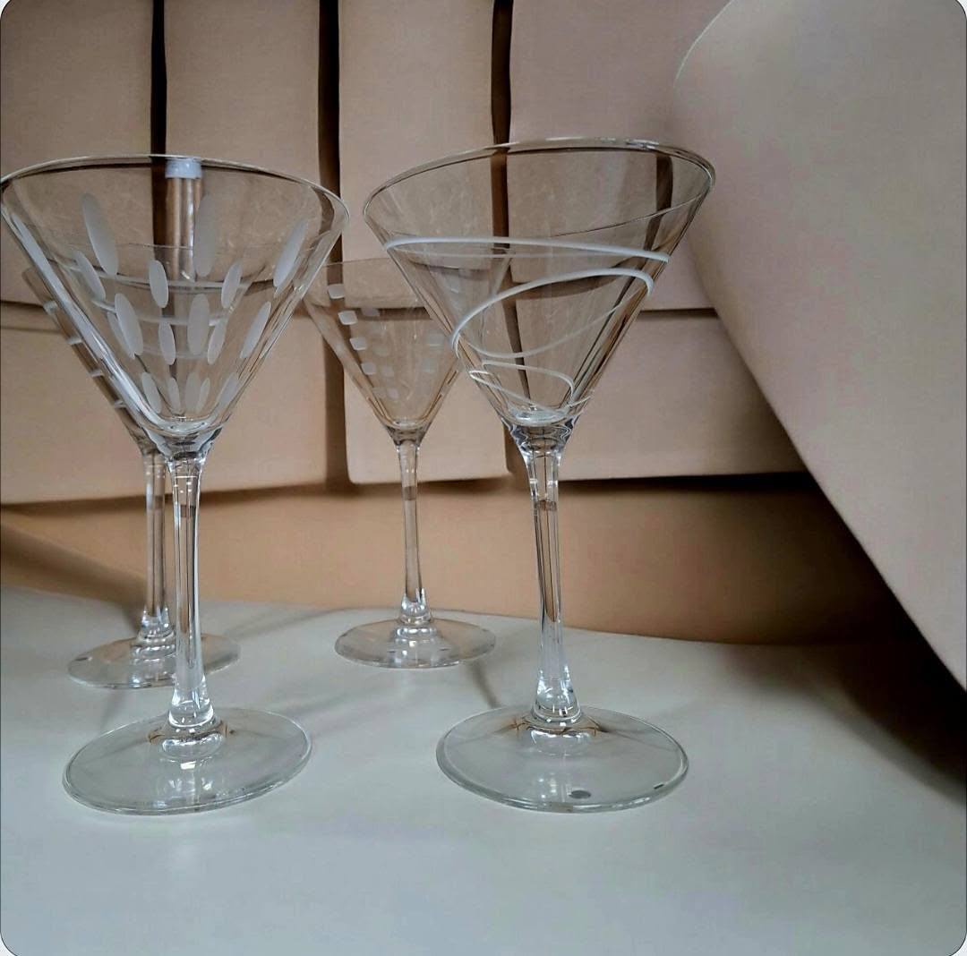 Martini Glasses set of 6