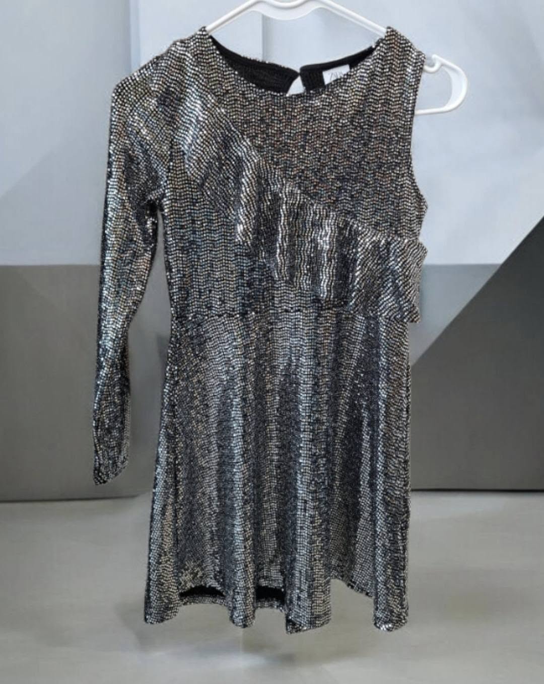 Silver Zara Dress, 13-14
