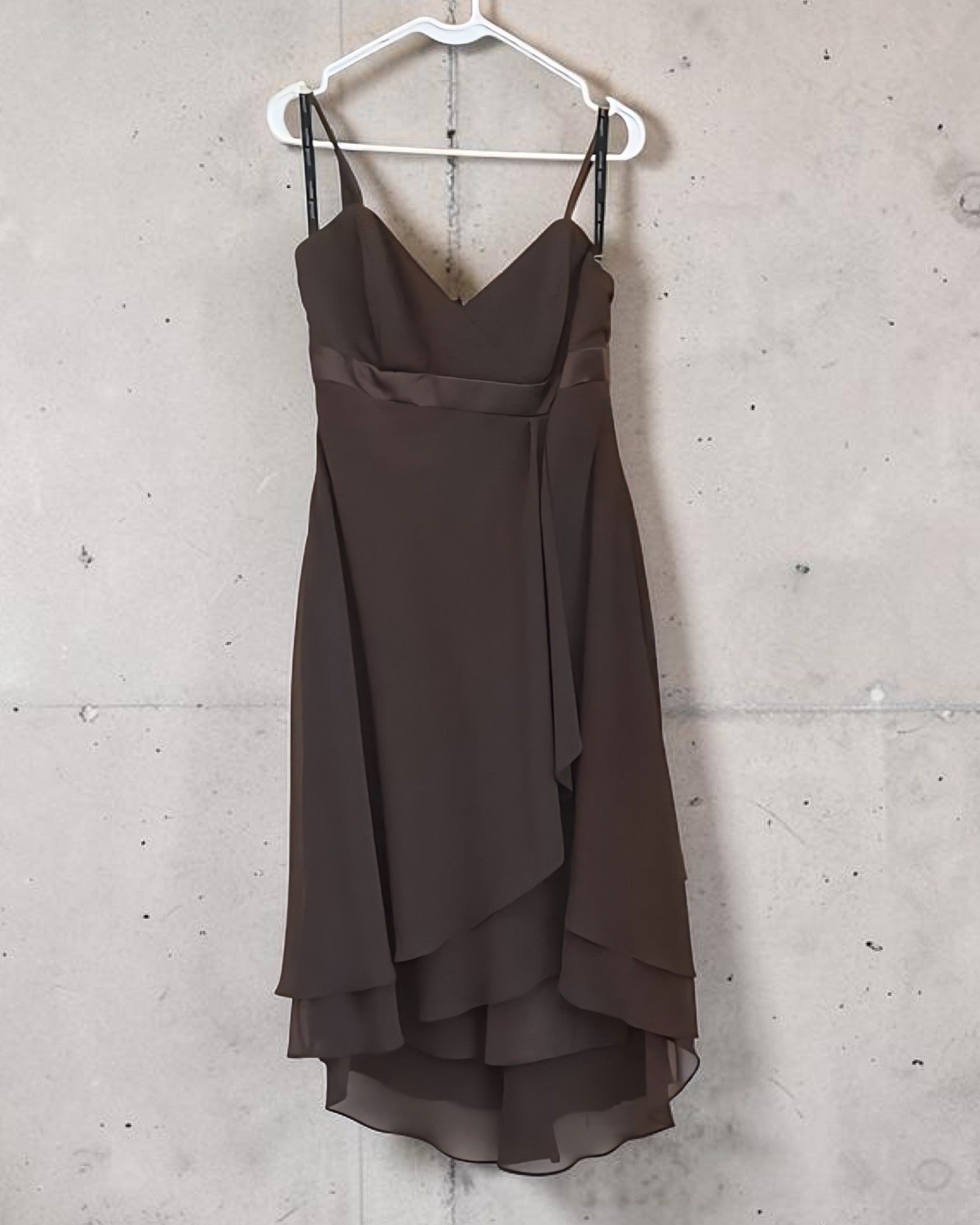 Alfred Angelo Cocktail Dress Chocolate 10 (Orig. 120)