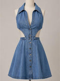 Blue Urban Revivo Dress, L