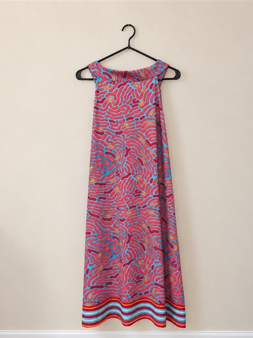 Multicolour Guy Harvey Dress, XL