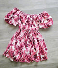 Francesca's Print dress Rose S